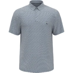 Original Penguin All Over Heritage Geo Print Golf Polo