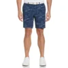 Original Penguin Beach Club Print Seersucker 8" Golf Shorts