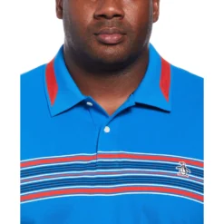 Original Penguin Big And Tall Micro Pique Chest Stripe Polo -Original Penguin Big and Tall Micro Pique Chest Stripe Polo Original Penguin 3 scaled