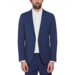Original Penguin Blue Glen Plaid Wool Blend Two-Piece Suit 7 Original Penguin Blue Glen Plaid Wool Blend Two-Piece Suit -Original Penguin Blue Glen Plaid Wool Blend Two Piece Suit Original Penguin 4 scaled