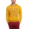 Original Penguin Circle Pete Graphic Hooded Sweater