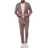 Original Penguin Dusty Rose Wool Blend Two Piece Suit