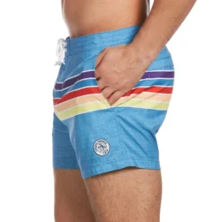 Original Penguin Engineered Stripe Box Swim Short 5 Original Penguin Engineered Stripe Box Swim Short -Original Penguin Engineered Stripe Box Swim Short Original Penguin 3 scaled