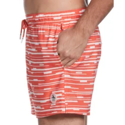 Original Penguin Glitch Print Swim Short -Original Penguin Glitch Print Swim Short Original Penguin 3 scaled