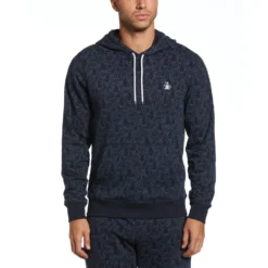 Original Penguin Pete Print Hoodie