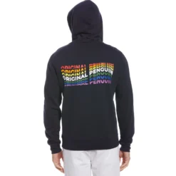 Original Penguin Rainbow Pete Pride Hoodie -Original Penguin Rainbow Pete Pride Hoodie Original Penguin 4 scaled