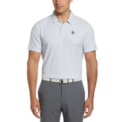 Original Penguin Retro Geo Print Golf Polo