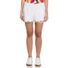 Original Penguin Women's 3" Printed Trim Stretch Tennis Shorts