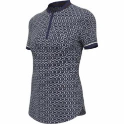 Original Penguin Women's Geo Blade Collar Golf Polo -Original Penguin Womens Geo Blade Collar Golf Polo Original Penguin 3 scaled