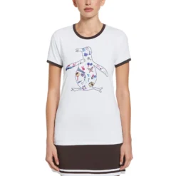 Original Penguin Women's Icon Pete Performance Tennis Tee