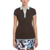 Original Penguin Women's Multi-Directional Rib Golf Polo