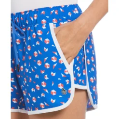 Original Penguin Women's Printed Geo Tennis Short -Original Penguin Womens Printed Geo Tennis Short Original Penguin 3 scaled